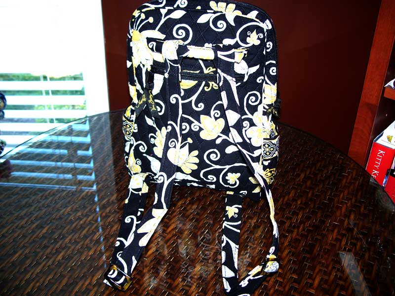 VERA BRADLEY BACKPACK ~ YELLOW